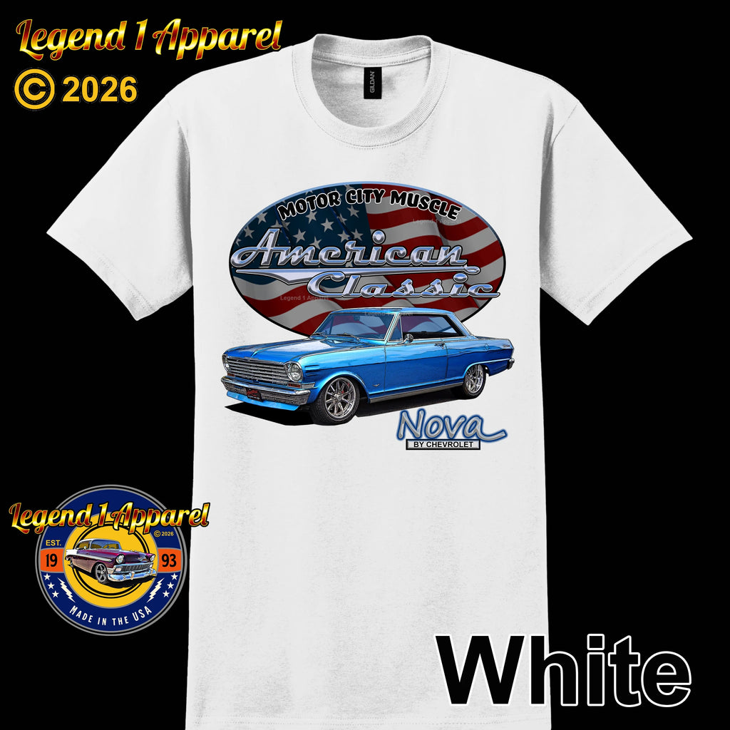 1963 Chevrolet Nova SS - American Classic Muscle Car T-shirt