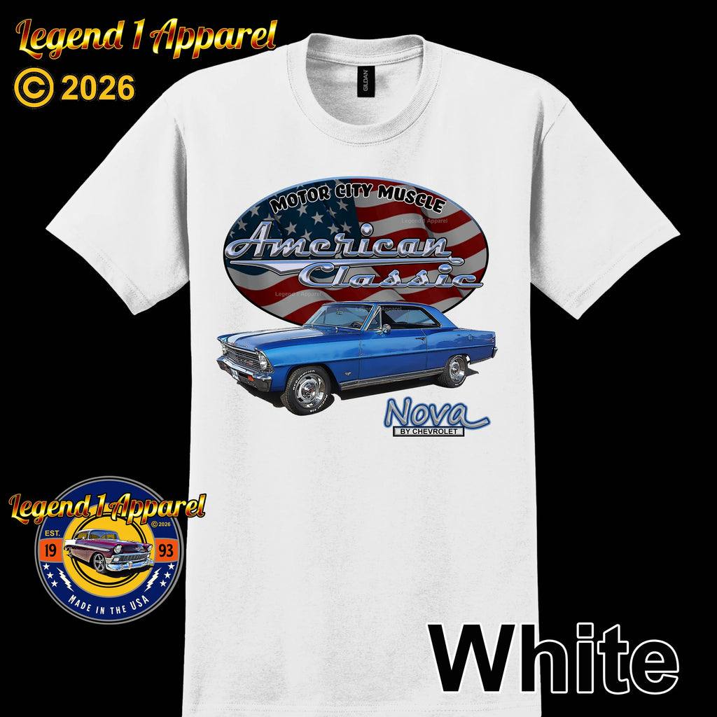1967 Chevrolet Nova SS - American Classic Muscle Car T-shirt