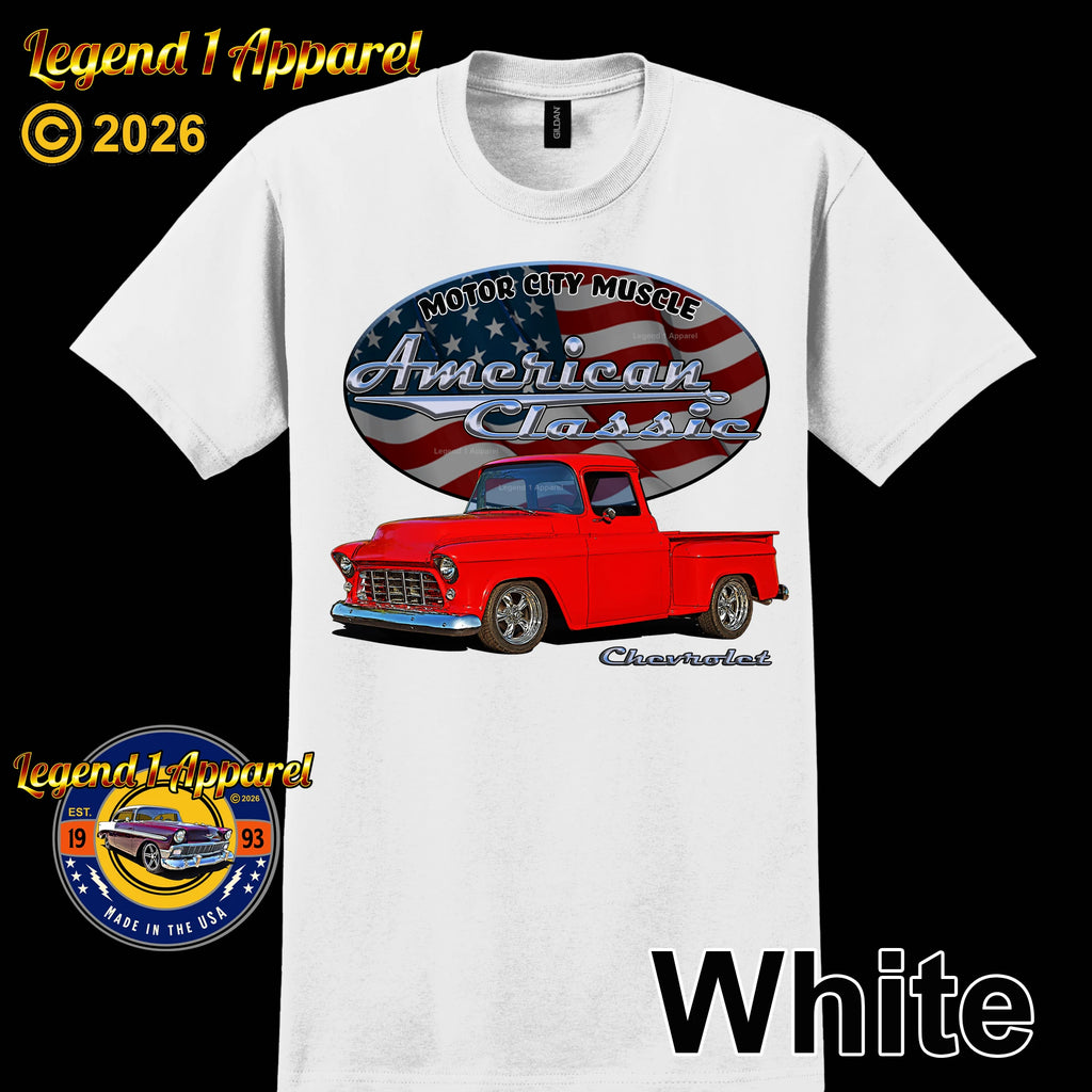 1956 Chevrolet Pick Up - American Classic Muscle Truck T-shirt