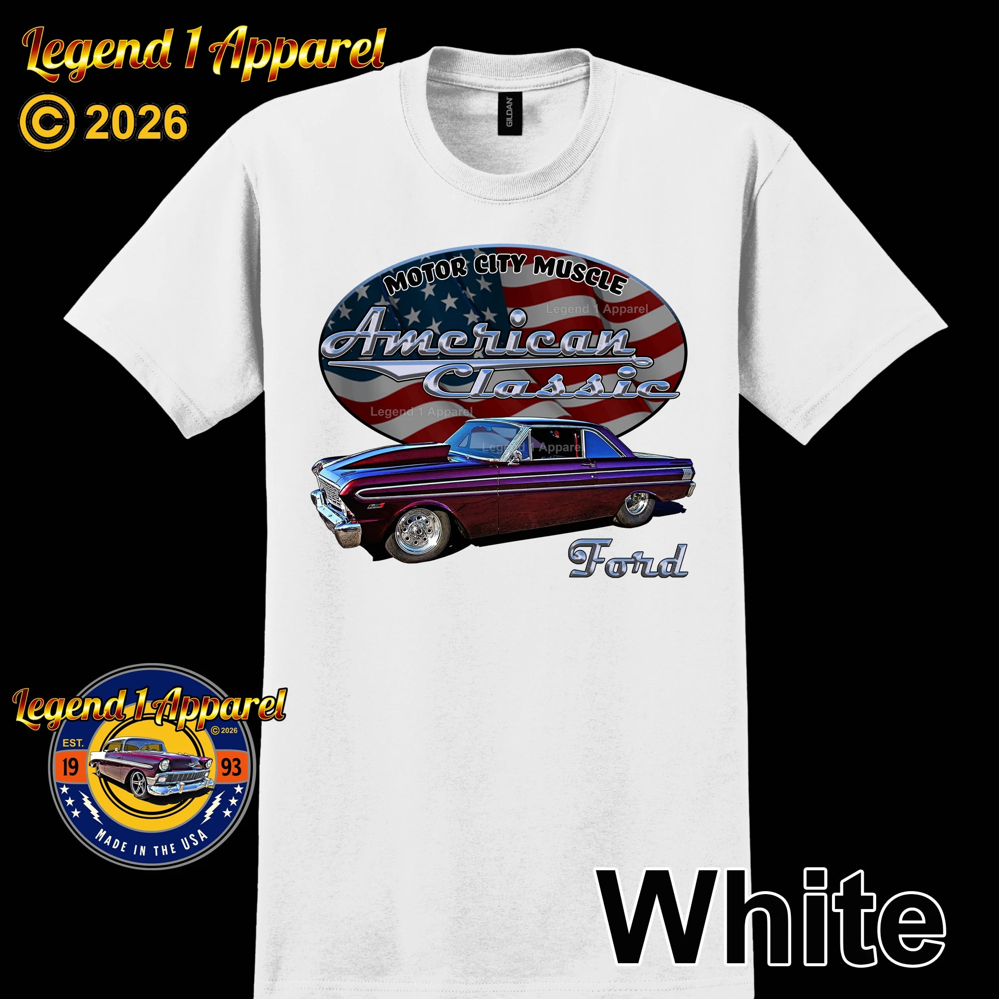 1964 Ford Falcon- American Classic Muscle Car T-shirt