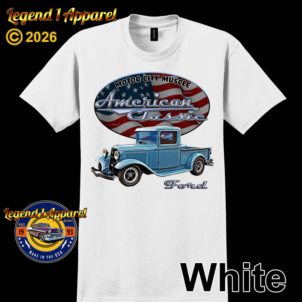 1933 Ford Truck - American Classic Pickup T-shirt
