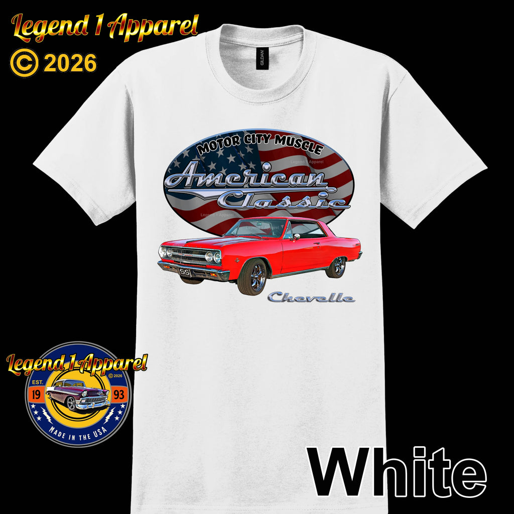 1965 Chevrolet Chevelle SS - American Classic Muscle Car T-shirt