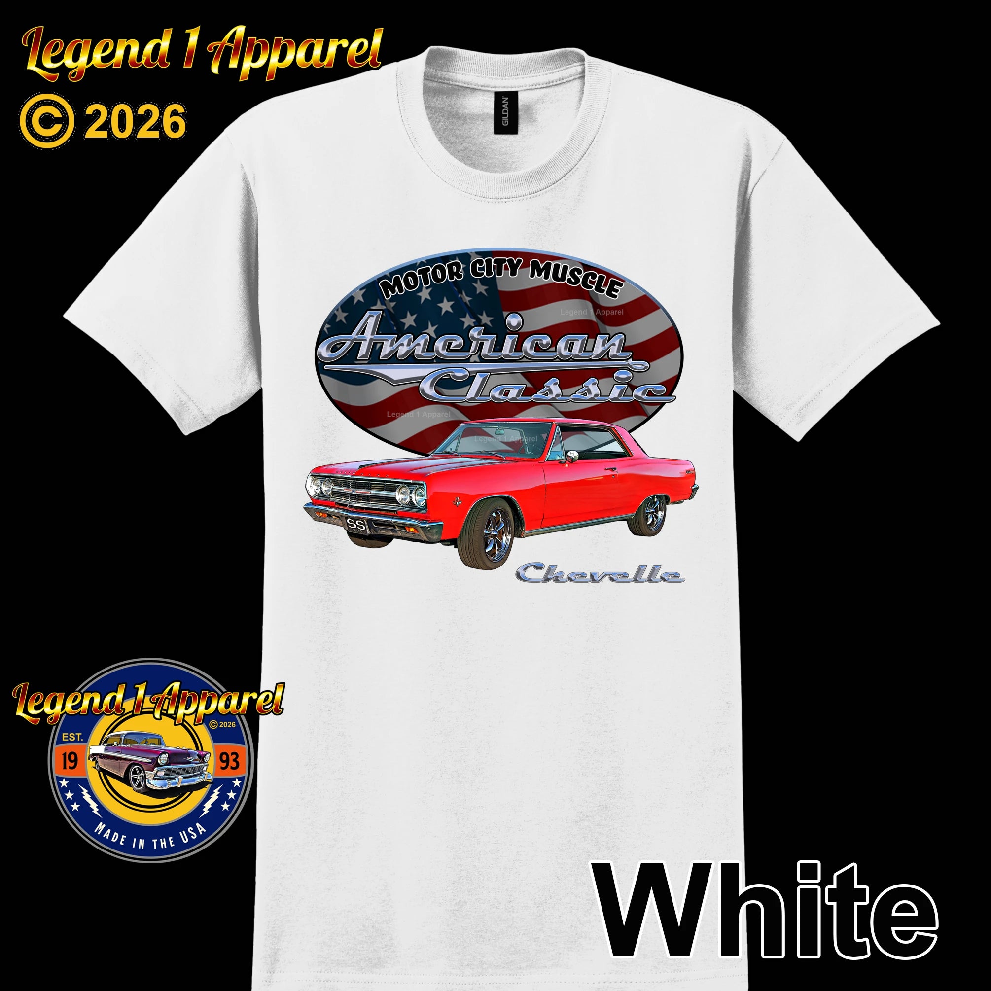 1965 Chevrolet Chevelle SS - American Classic Muscle Car T-shirt