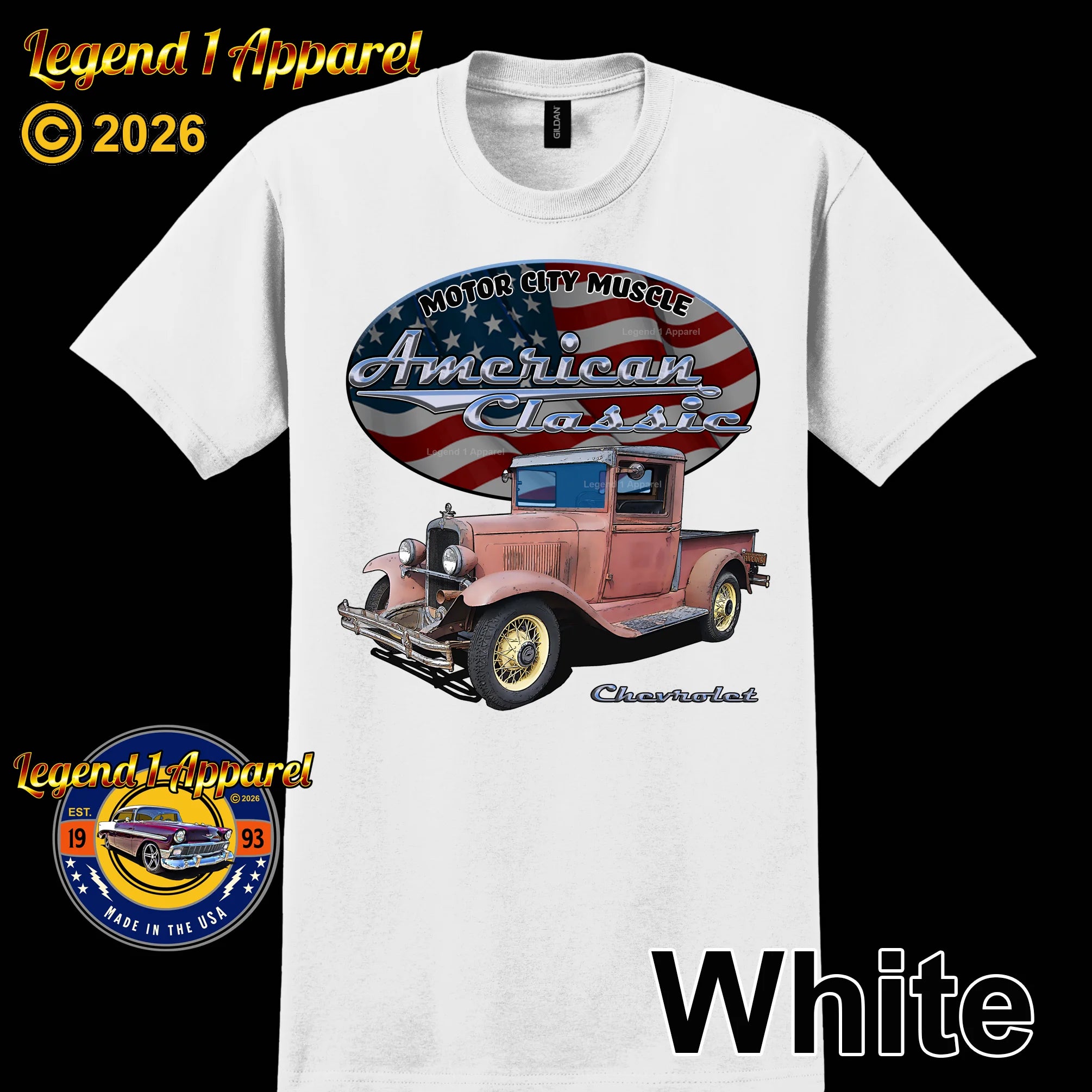 1932 Chevy Truck - American Classic Pickup T-shirt