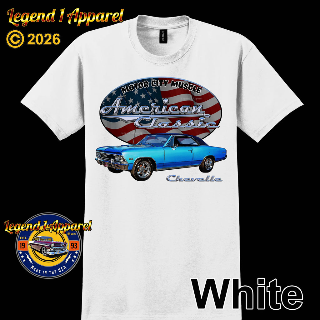1966 Chevrolet Chevelle SS - American Classic Muscle Car T-shirt