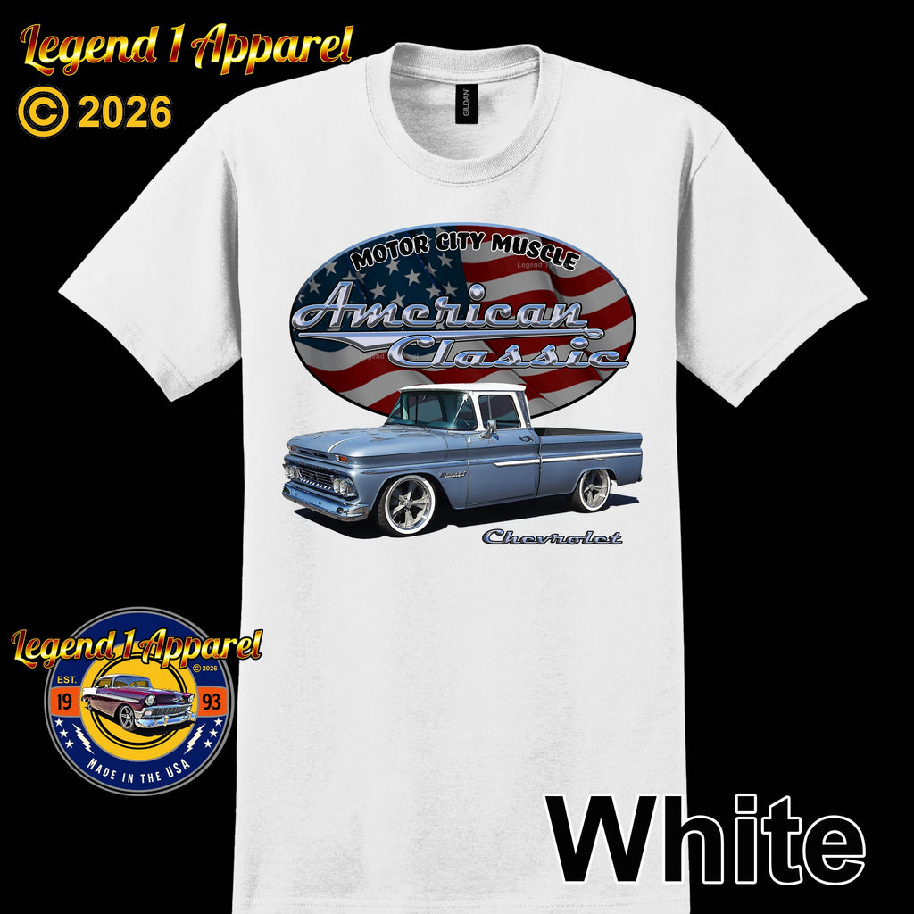 1960 Chevrolet Pick Up - American Classic Muscle Truck T-shirt