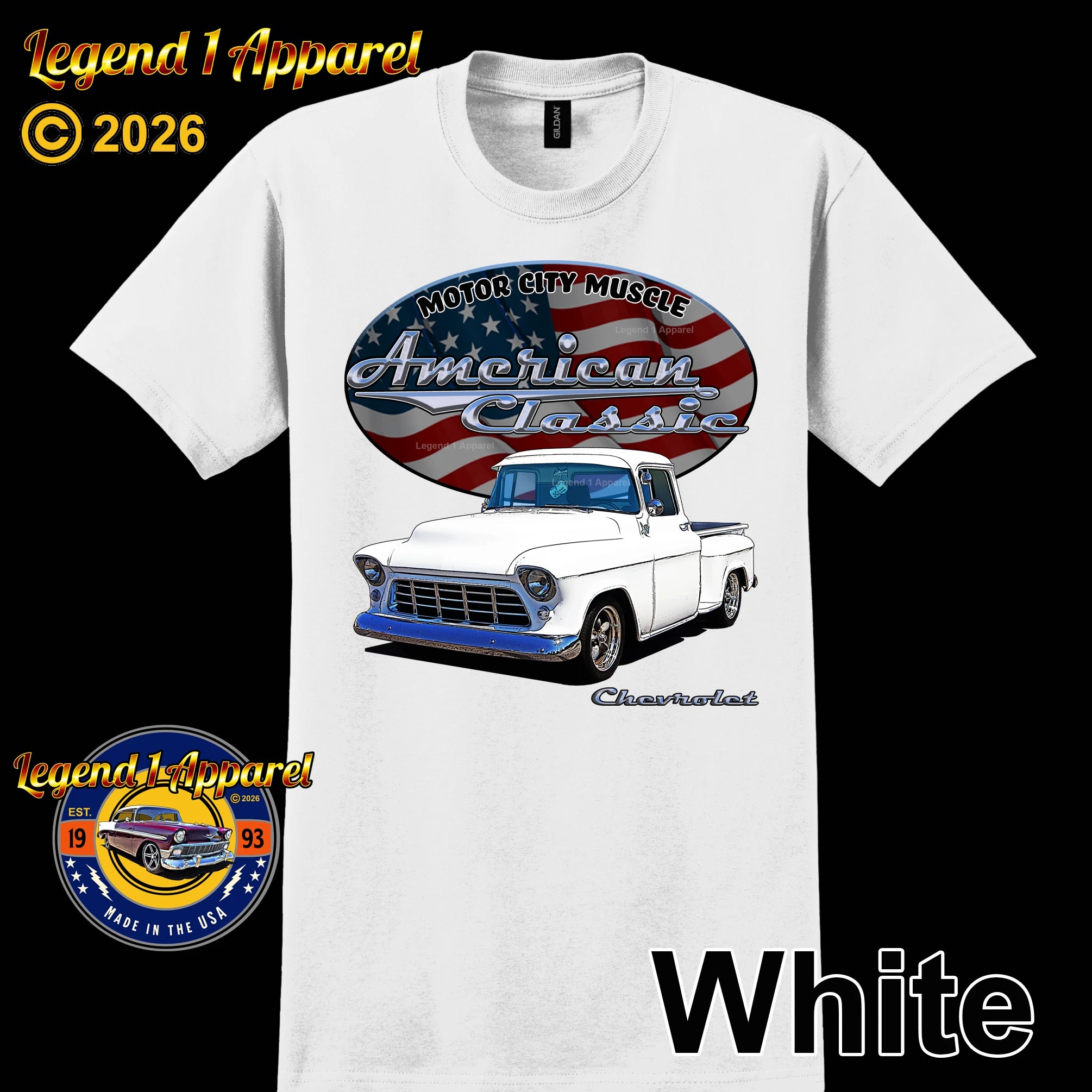 1957 Chevrolet Pick Up - American Classic Muscle Truck T-shirt