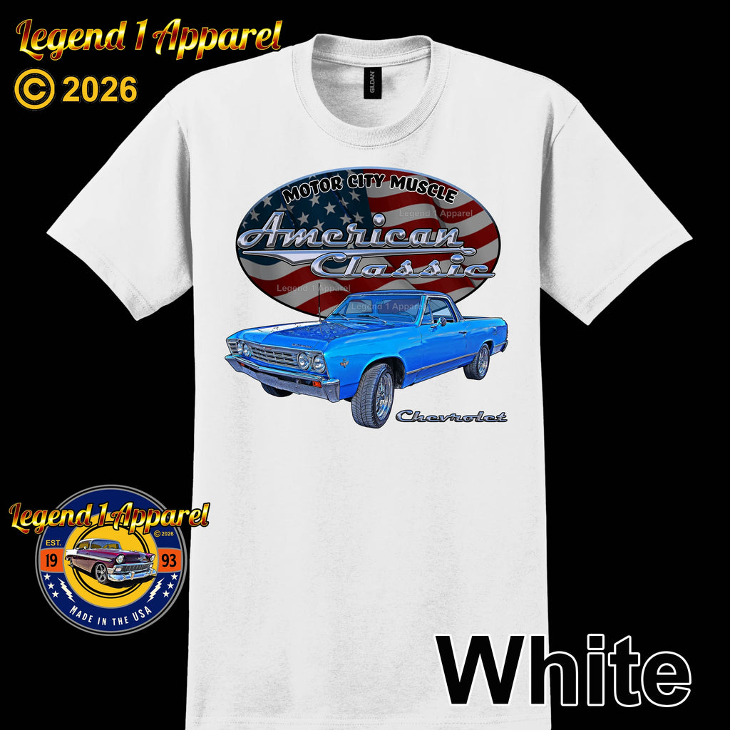 1966 Chevrolet El Camino - American Classic Muscle Truck T-shirt