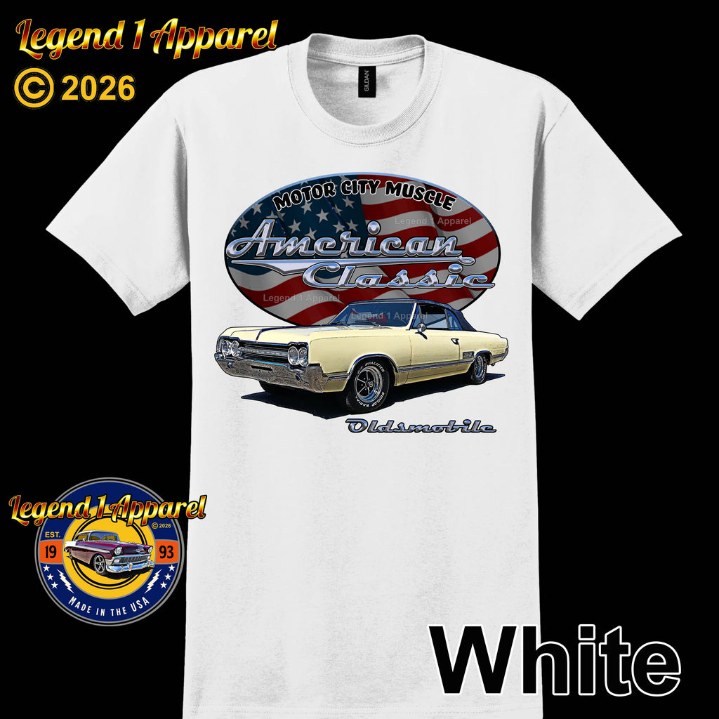 1965 Oldsmobile Cutlass 442 - American Classic Muscle Car T-shirt