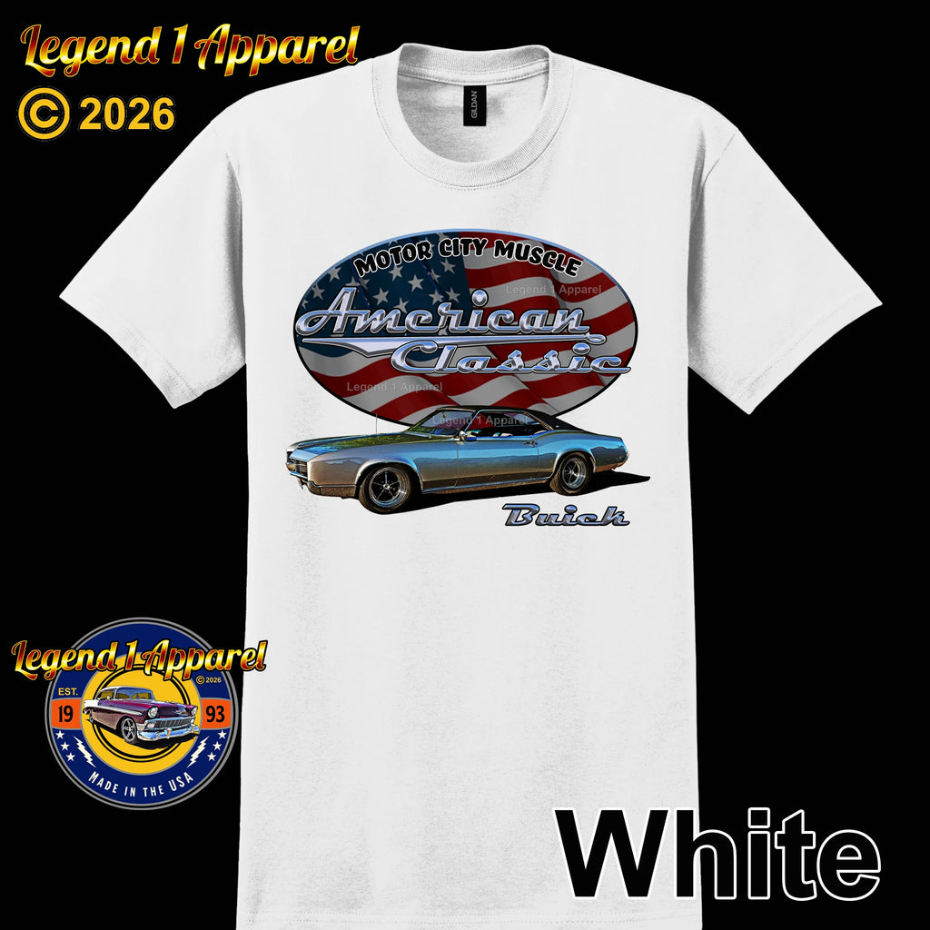 1967 Buick Riviera - American Classic Muscle Car T-shirt