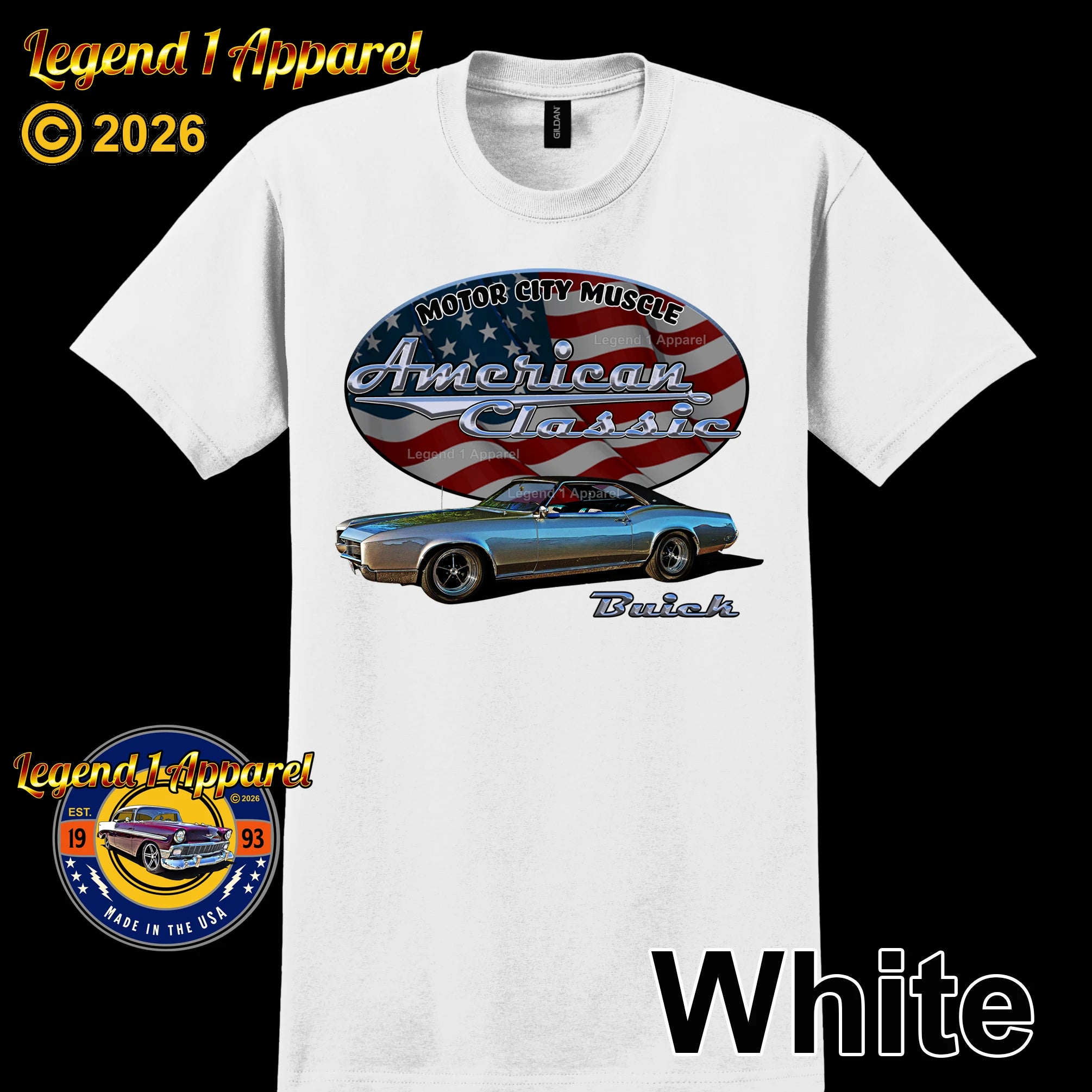 1967 Buick Riviera - American Classic Muscle Car T-shirt