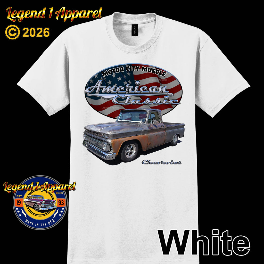 1965 Chevrolet Pick Up - American Classic Muscle Truck T-shirt