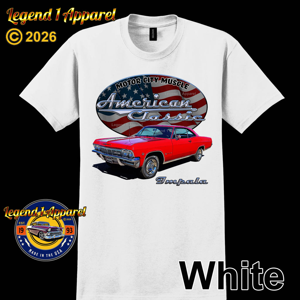 1965 Chevrolet Impala SS - American Classic Muscle Car T-shirt