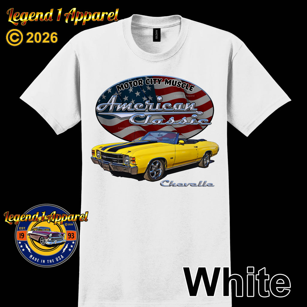 1971 Chevrolet Chevelle SS - American Classic Muscle Car T-shirt