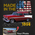 Your Classic Car or Hot Rod custom made T-shirt. Send us a picture of your car, Made In The USA