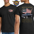 1985 Chevrolet C10 Square Body Pick Up Truck Bowtie Nation T-Shirt – 85 Chevy Classic Truck Graphic Tee