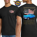 1957 Chevrolet Bel Air Bowtie Nation T-Shirt – 57 Chevy Classic Car Graphic Tee