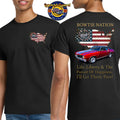 1972 Chevrolet Chevelle Convertible SS Bowtie Nation T-Shirt – 72 Chevy Classic Car Graphic Tee