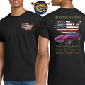 1969 Chevrolet C3 Corvette Bowtie Nation T-Shirt – 69 Chevy Classic Car Graphic Tee