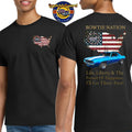 1969 Chevrolet Camaro Bowtie Nation T-Shirt – 69 Chevy Classic Car Graphic Tee