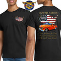 1955 Chevrolet Pick Up Truck Bowtie Nation T-Shirt – 55 Chevy Classic Truck Graphic Tee
