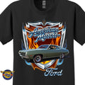 1970 Ford Torino Classic Car Graphic Tee – American Muscle T-Shirt
