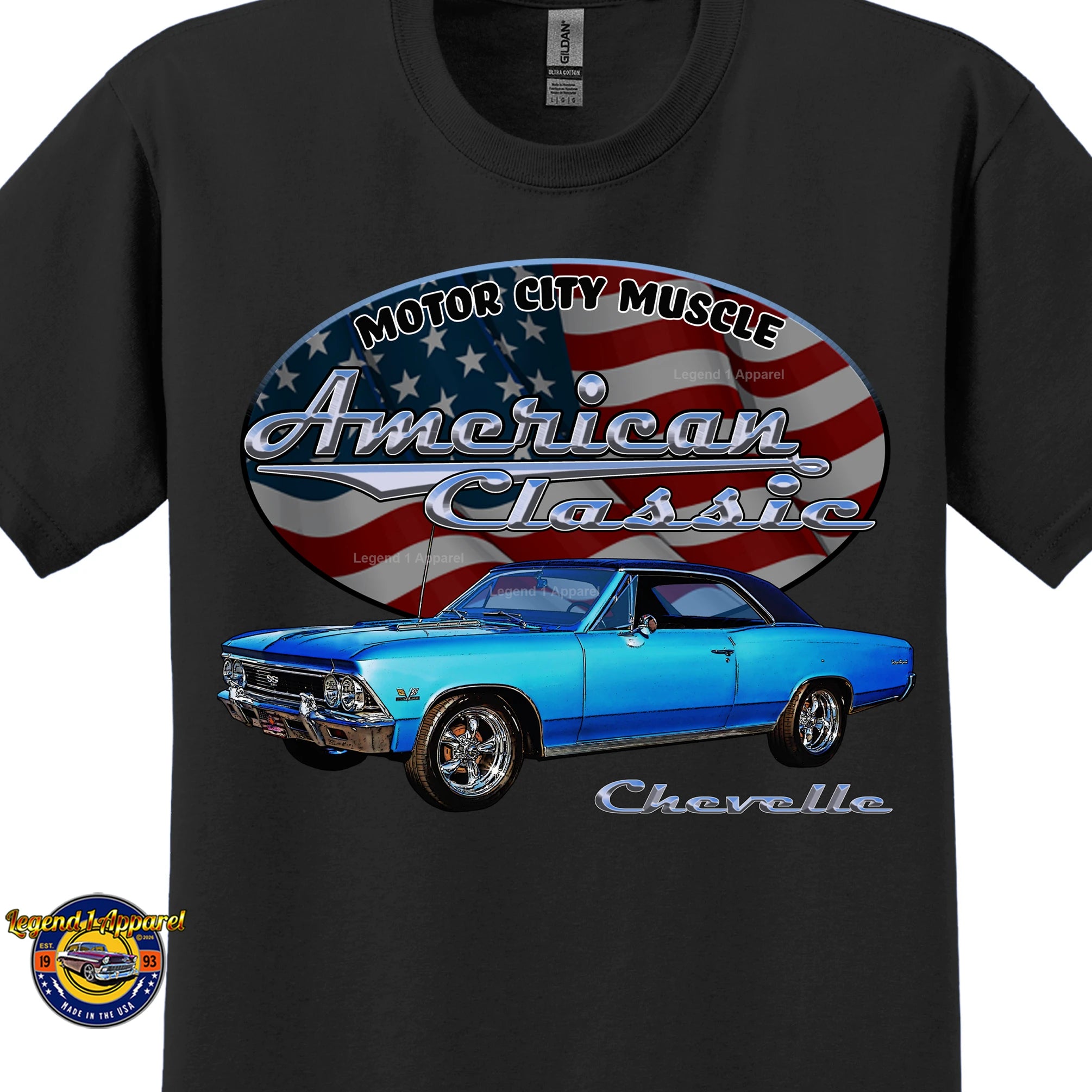 1966 Chevrolet Chevelle SS - American Classic Muscle Car T-shirt