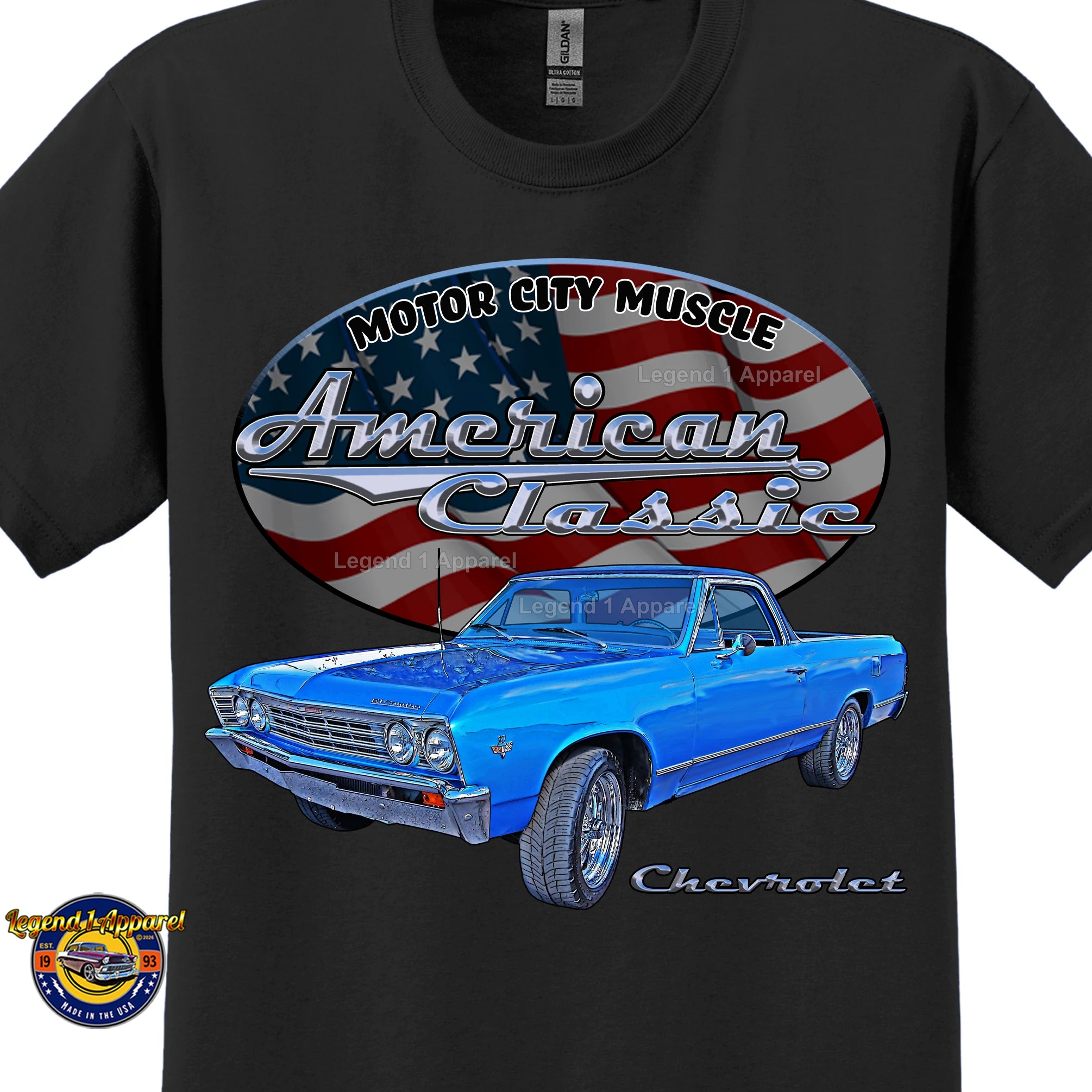 1966 Chevrolet El Camino - American Classic Muscle Truck T-shirt