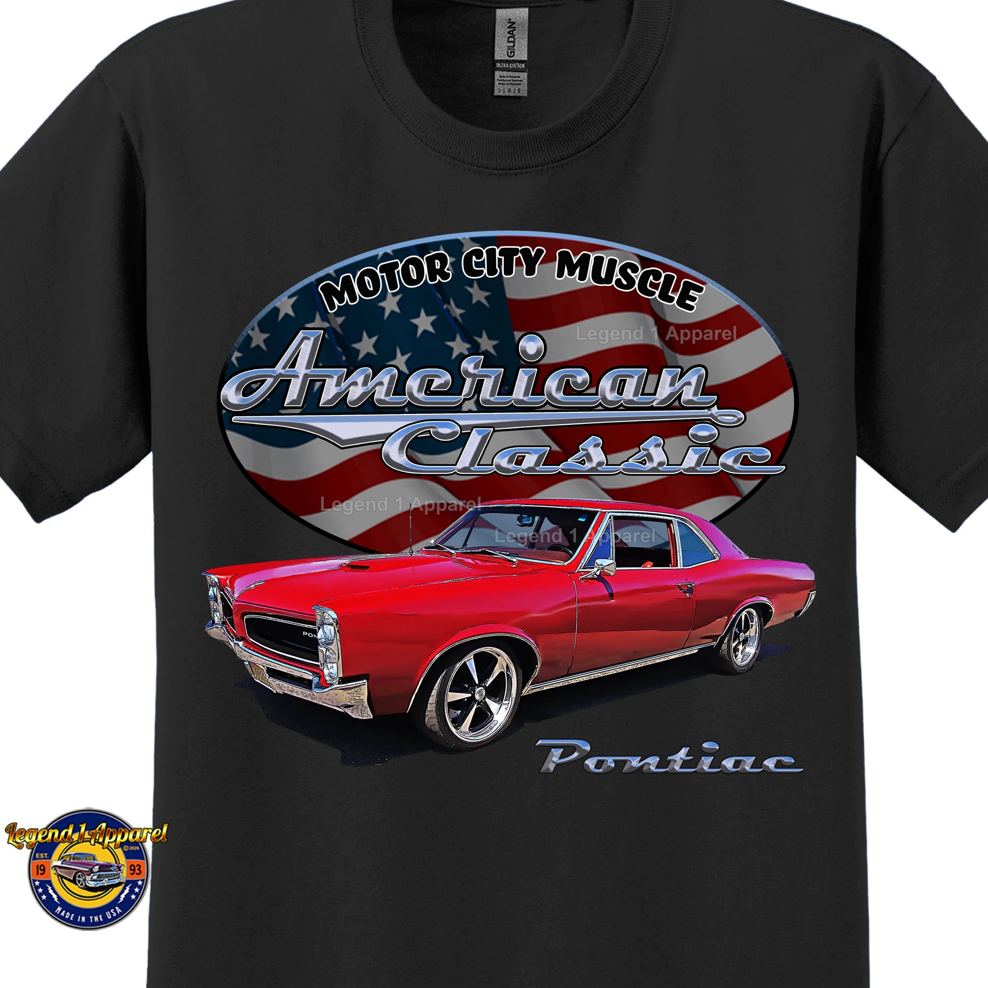 1966 Pontiac Le Mans - American Classic Muscle Car T-shirt