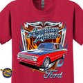 1963 Ford Falcon American Muscle T-Shirt –63 Ford Coupe Car Graphic Tee