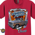 1965 Chevrolet Truck American Muscle T-Shirt – 65 Chevy Classic Pick Up Graphic Tee