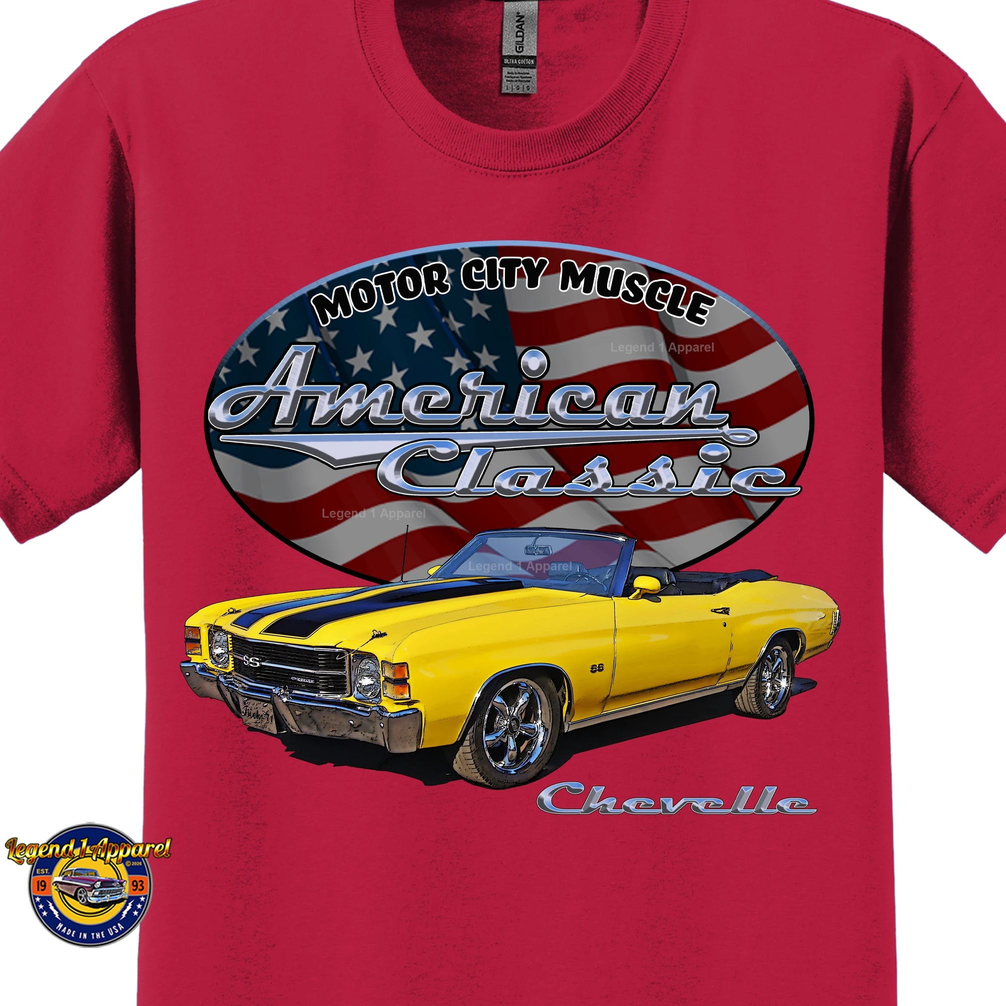 1971 Chevrolet Chevelle SS - American Classic Muscle Car T-shirt