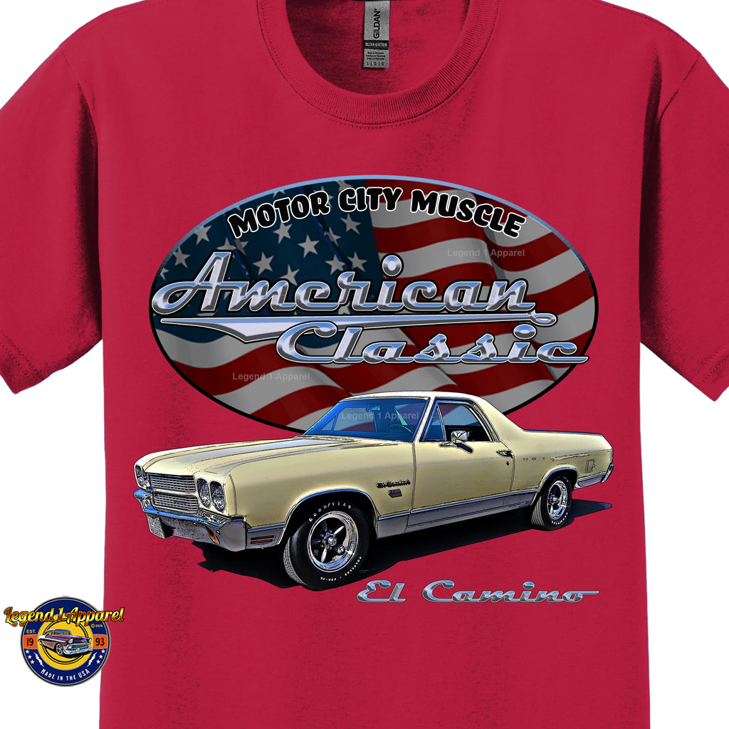 1970 Chevrolet El Camino - American Classic Muscle Truck T-shirt