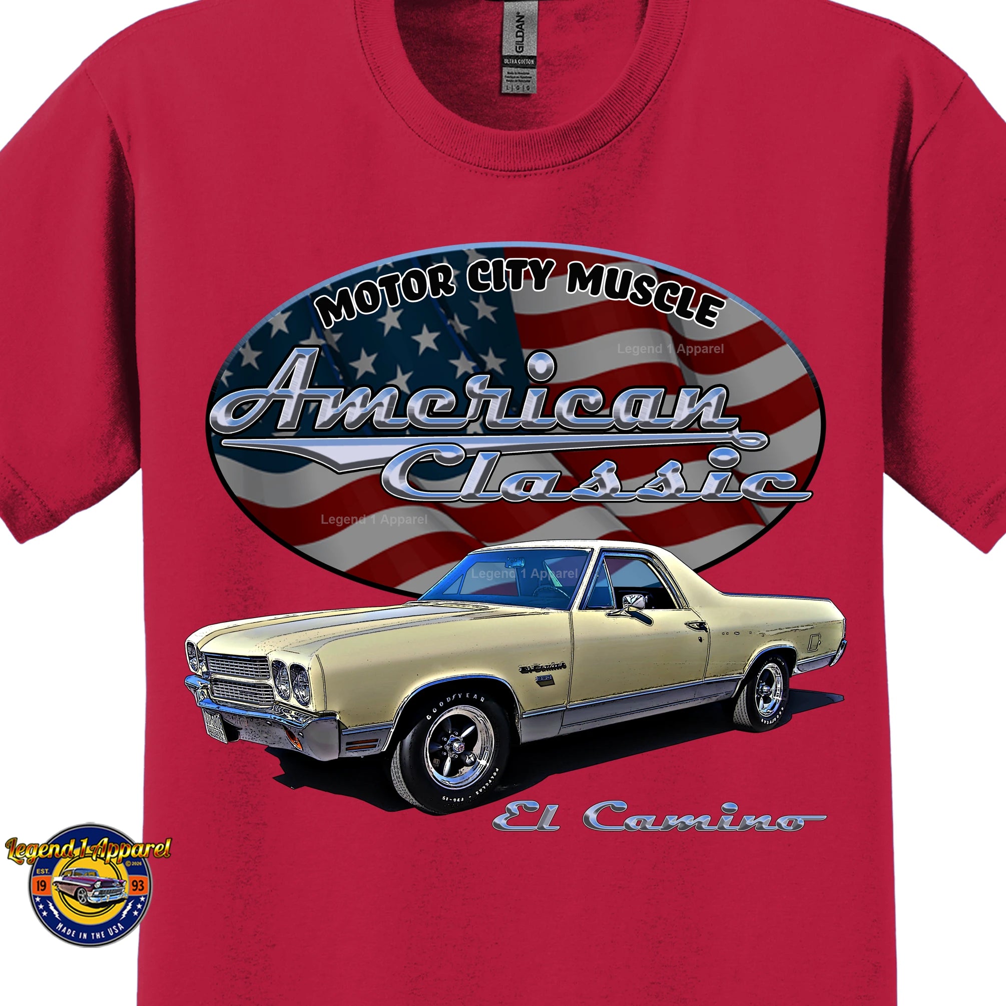 1970 Chevrolet El Camino - American Classic Muscle Truck T-shirt