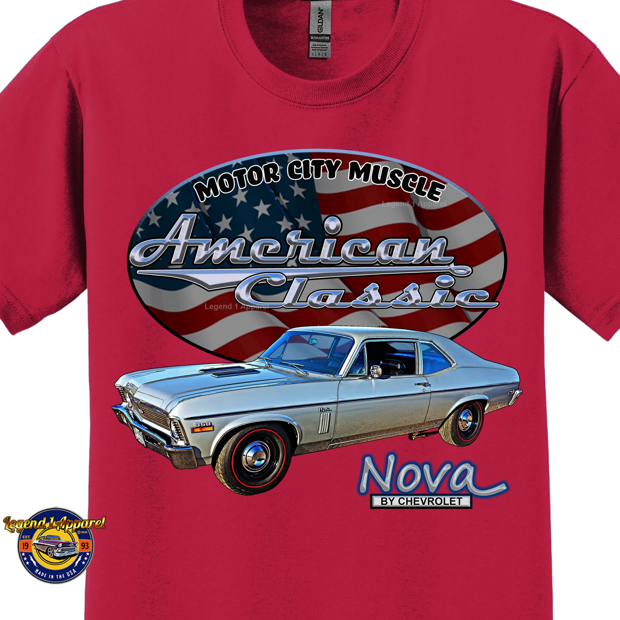 1970 Chevrolet Nova SS - American Classic Muscle Car T-shirt