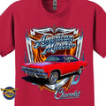 1965 Chevrolet Impala SS American Muscle T-Shirt – 65 Chevy Classic Car Graphic Tee