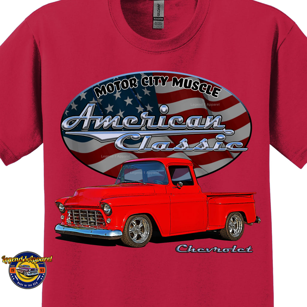 1956 Chevrolet Pick Up - American Classic Muscle Truck T-shirt
