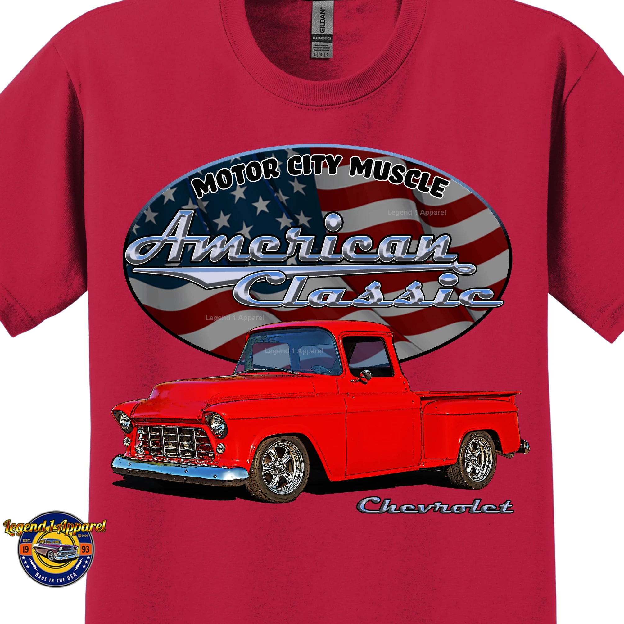 1956 Chevrolet Pick Up - American Classic Muscle Truck T-shirt