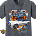 1967 Chevrolet Camaro American Muscle T-Shirt – 67 Chevy Classic Car Graphic Tee