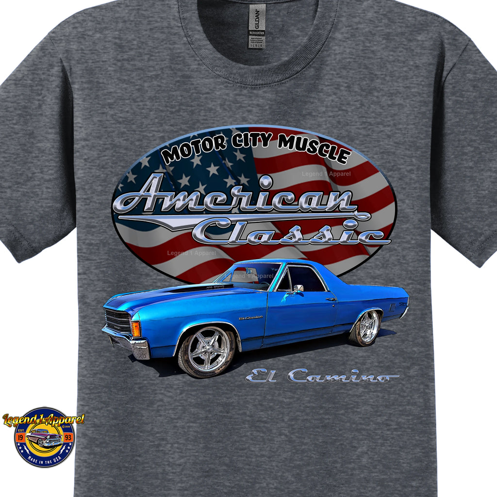 1972 Chevrolet El Camino - American Classic Muscle Truck T-shirt