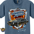 1977 Ford Mustang Cobra 2 Classic Car Graphic Tee – American Muscle T-Shirt