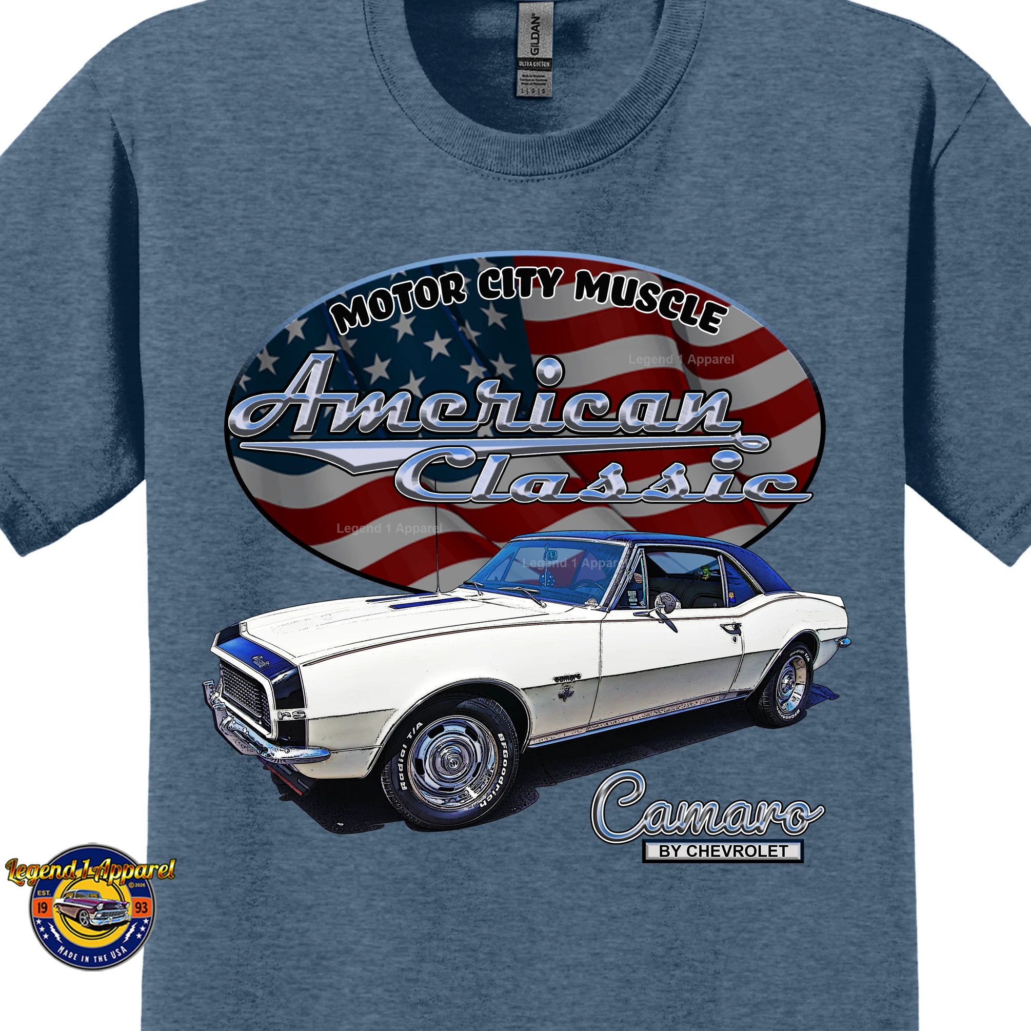 1967 Chevrolet Camaro - American Classic Muscle Car T-shirt