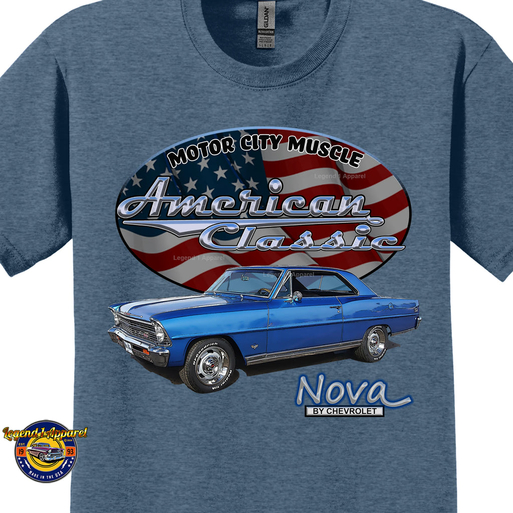 1967 Chevrolet Nova SS - American Classic Muscle Car T-shirt