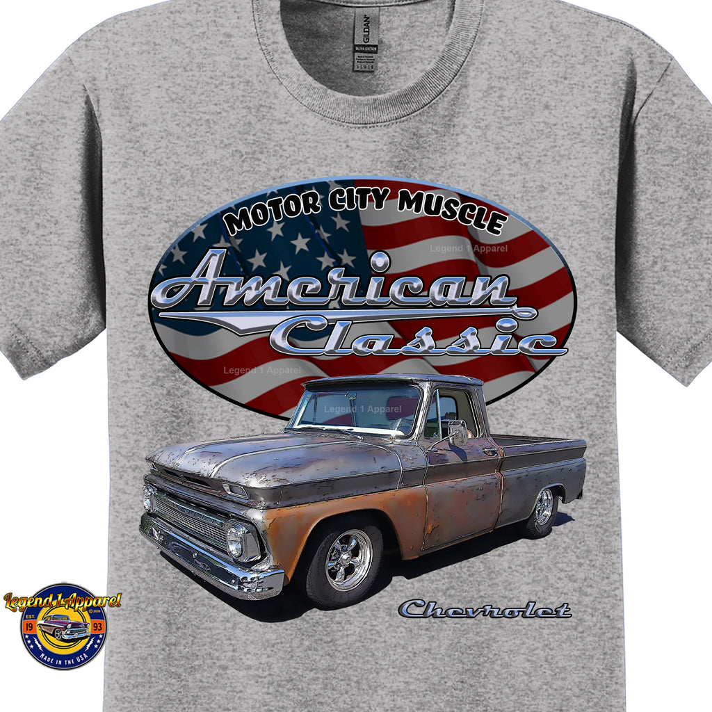 1965 Chevrolet Pick Up - American Classic Muscle Truck T-shirt