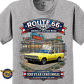 1967 Chevrolet El Camino Classic Truck Graphic Tee – Route 66 Centennial T-Shirt