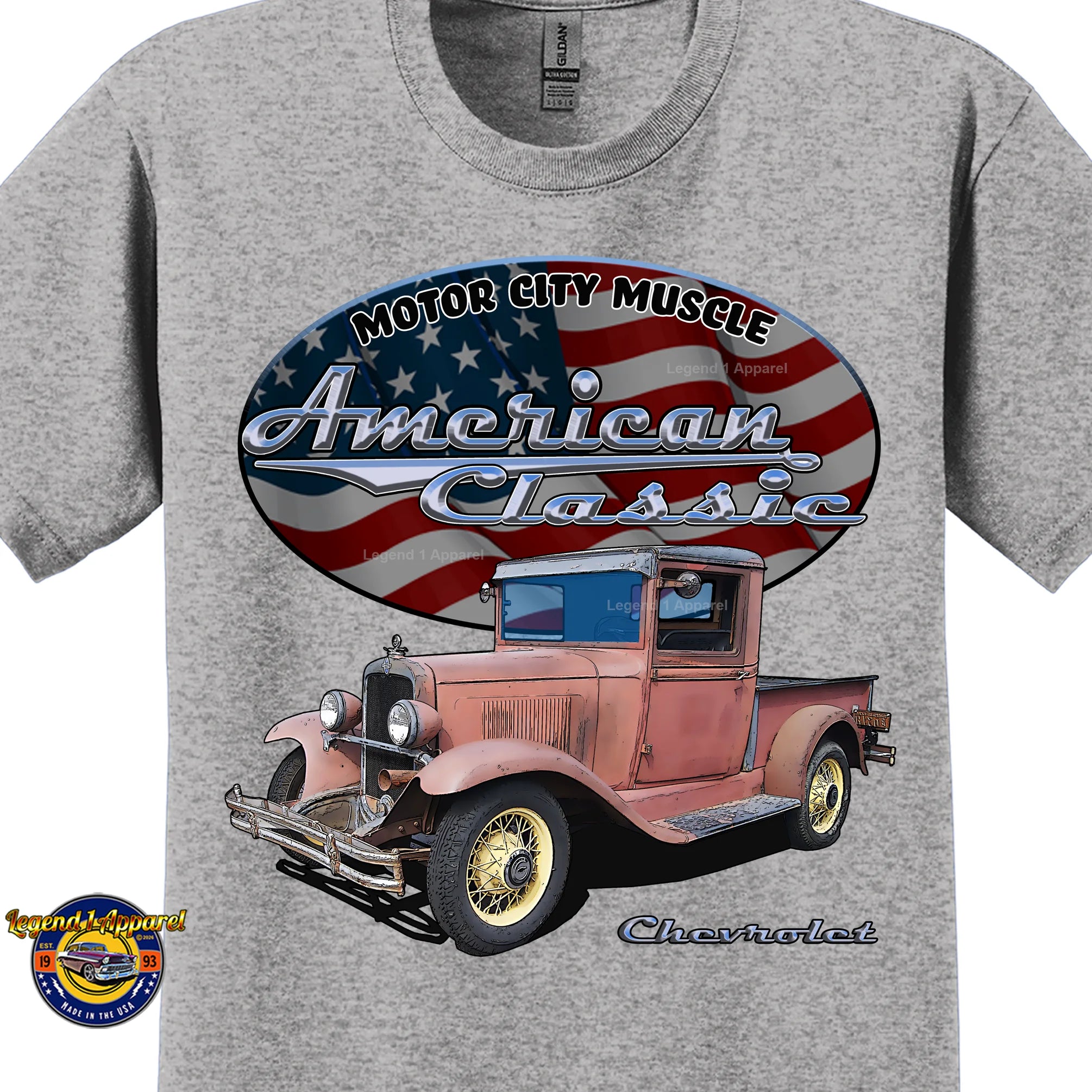 1932 Chevy Truck - American Classic Pickup T-shirt