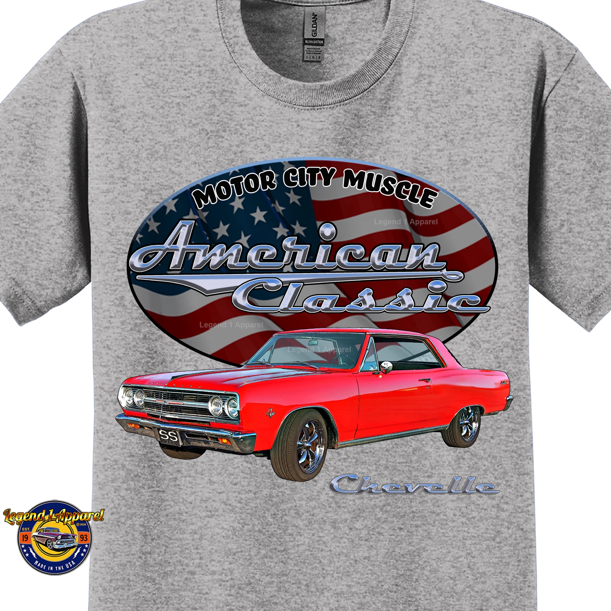 1965 Chevrolet Chevelle SS - American Classic Muscle Car T-shirt