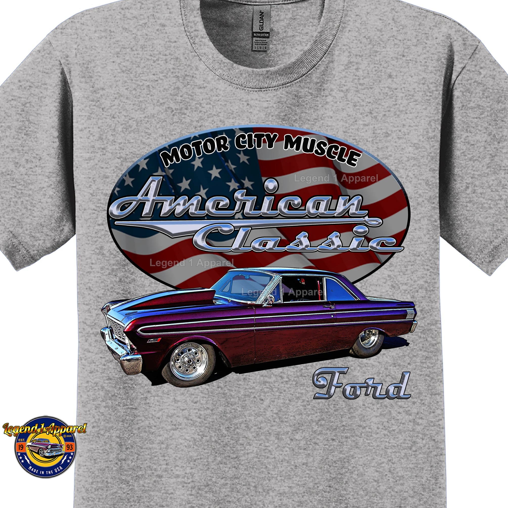 1964 Ford Falcon- American Classic Muscle Car T-shirt
