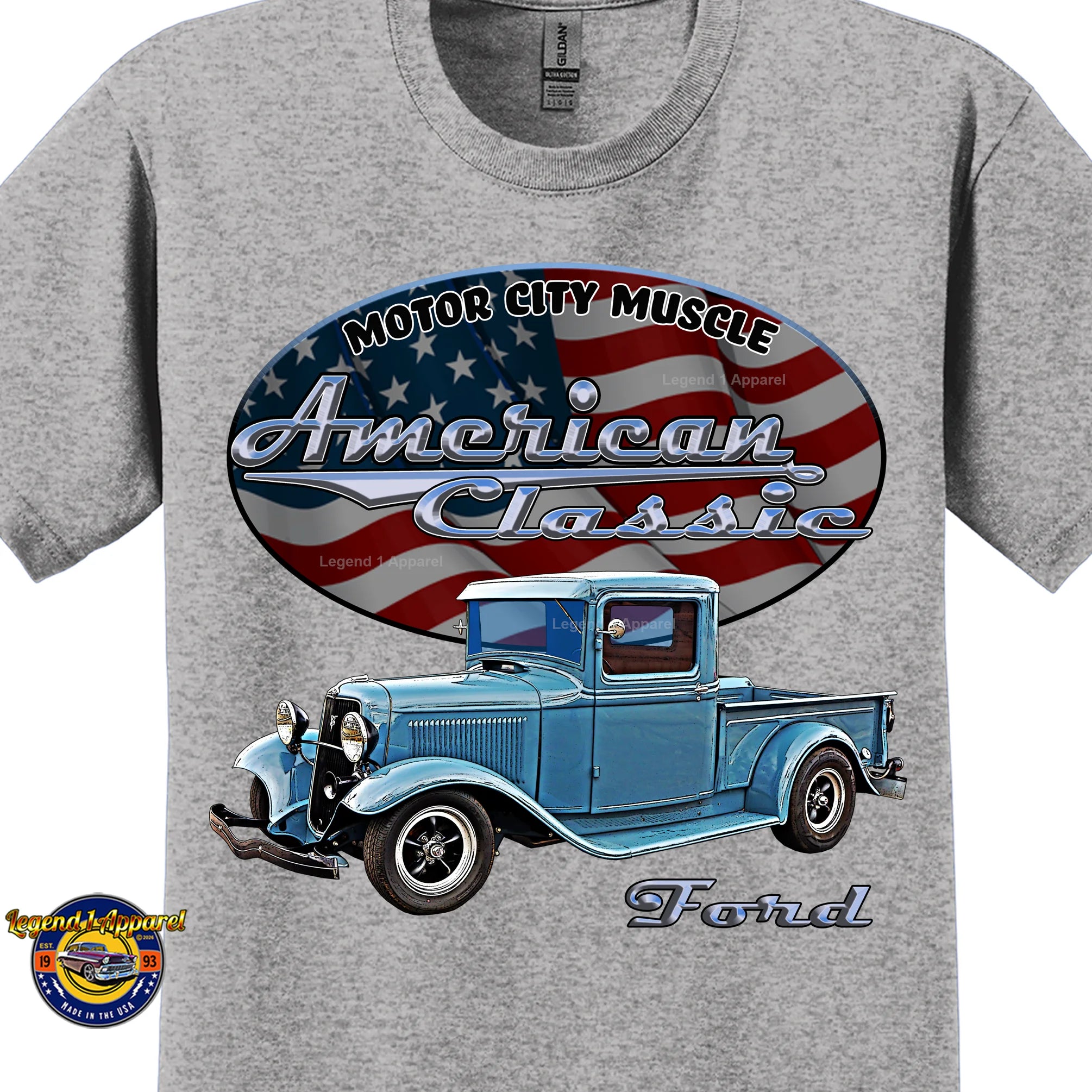 1933 Ford Truck - American Classic Pickup T-shirt