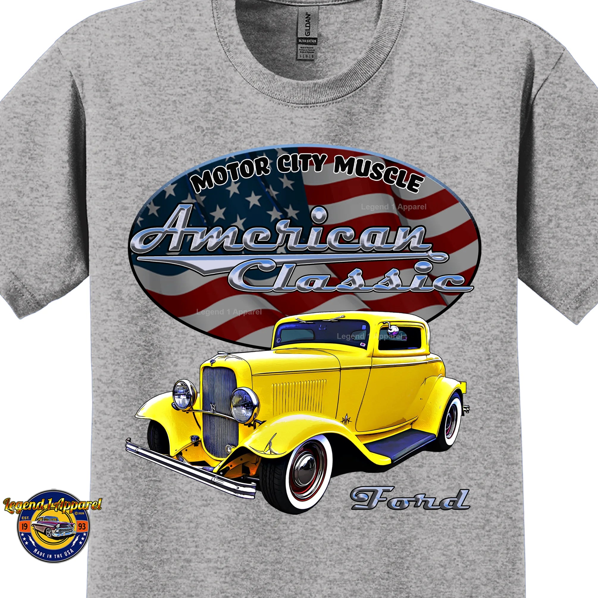 1932 Ford Coupe - American Classic Muscle Car T-shirt
